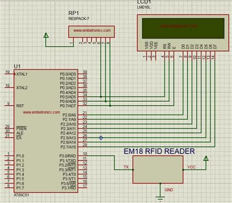 rfid interfacing with 8051